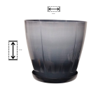 Lisa P28 Bicolor Blanco -Negro