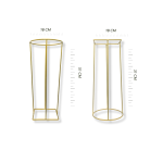 Base Doble Uso Dorada