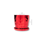 Rombo Metalizada Roja